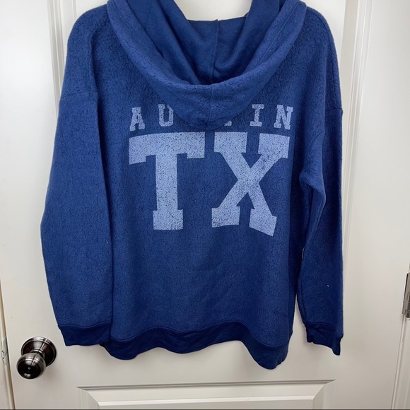 NEW Project Social T Blue Sweatshirt Homecoming Queen XS - Picture 5 of 14